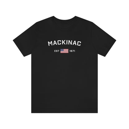 'Mackinac EST 1671' T-Shirt | Unisex Standard Fit