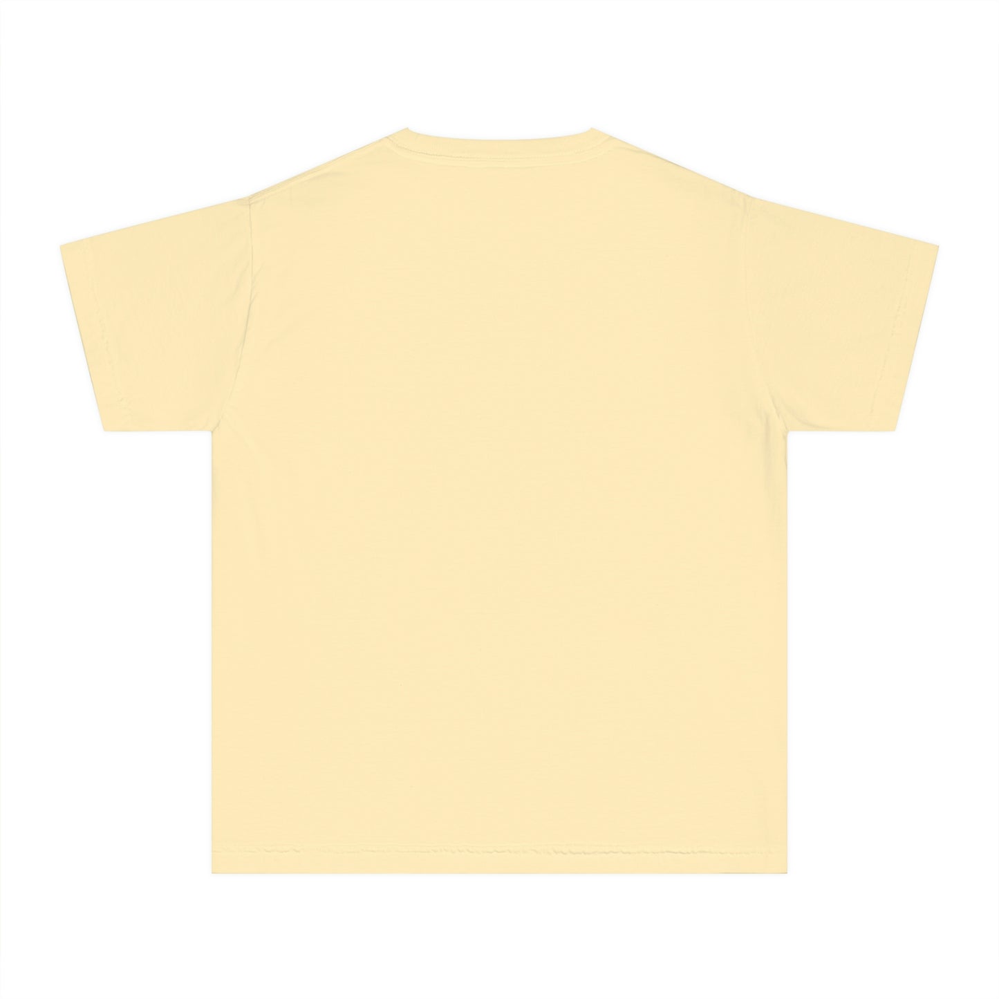 Michigan Upper Peninsula T-Shirt (w/ Orange UP Outline) | Youth Garment-Dyed