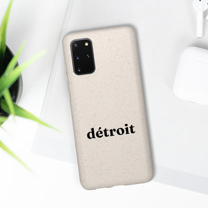 'Détroit' Phone Cases (Old Style Serif Font) | Android & iPhone