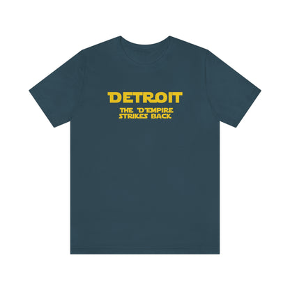 'Detroit the D'Empire Strikes Back' T-Shirt (1970s Sci-Fi Parody) | Unisex Standard Fit