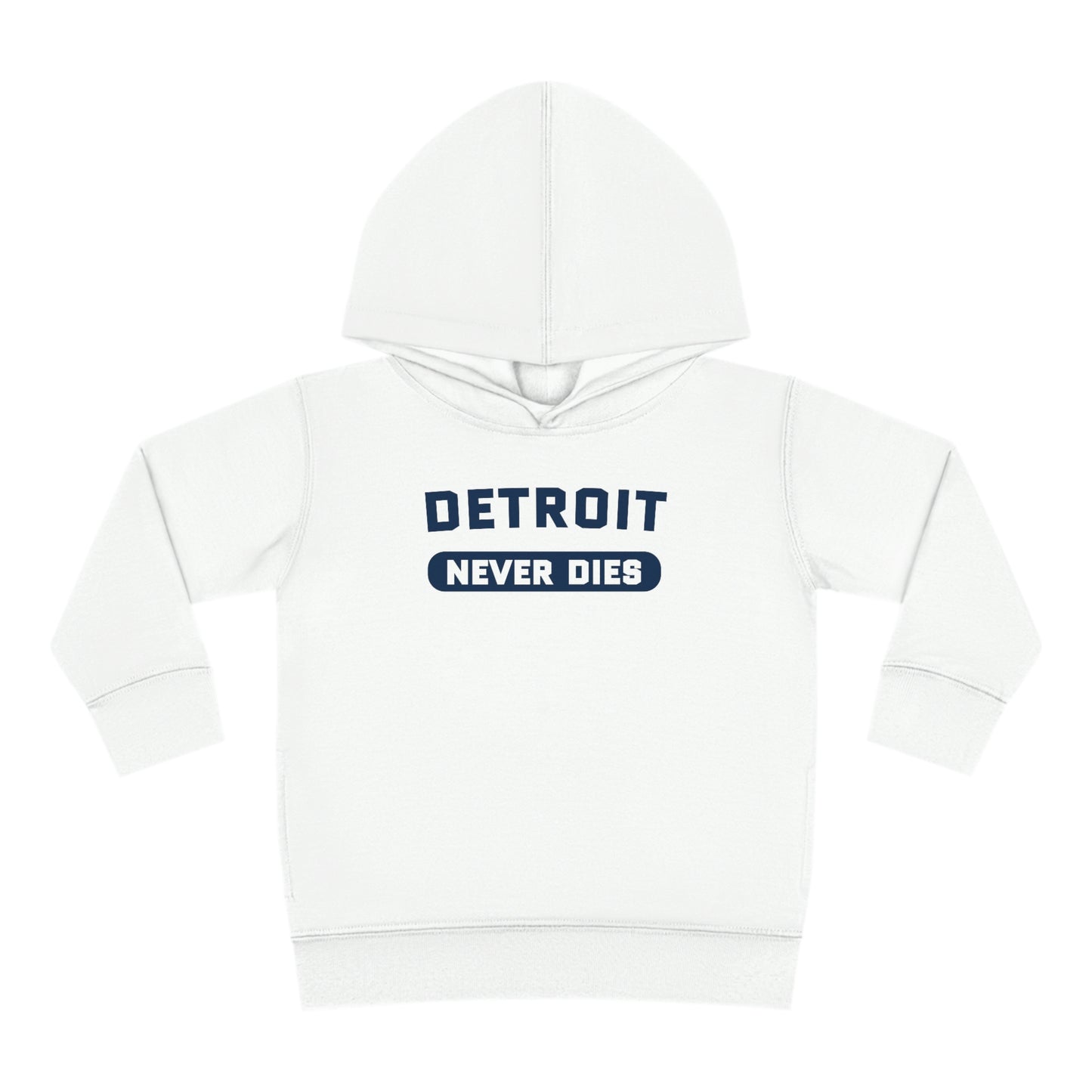 'Detroit Never Dies' Hoodie | Unisex Toddler