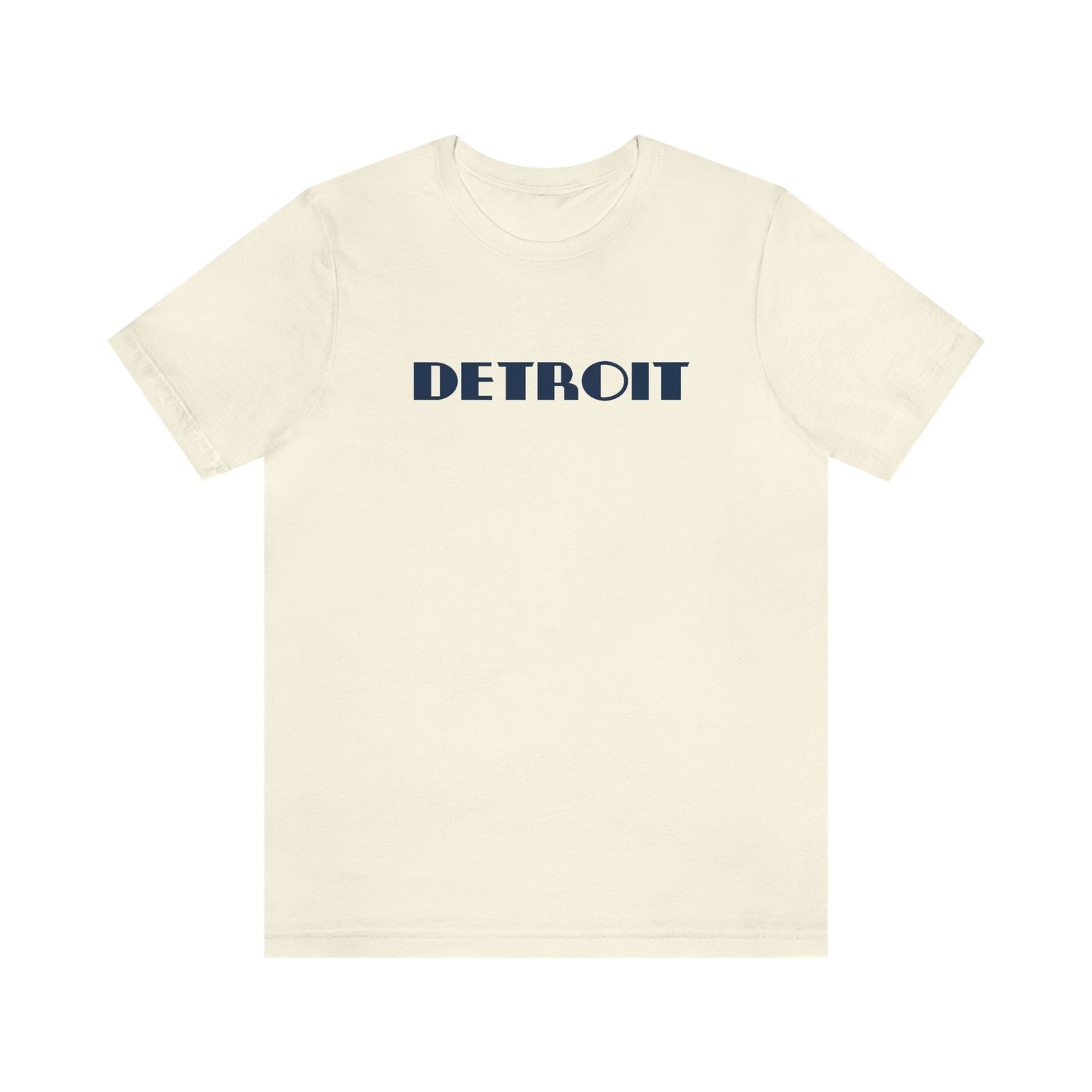 'Detroit' T-Shirt (Art Deco Font) | Unisex Standard Fit