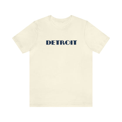 'Detroit' T-Shirt (Art Deco Font) | Unisex Standard Fit