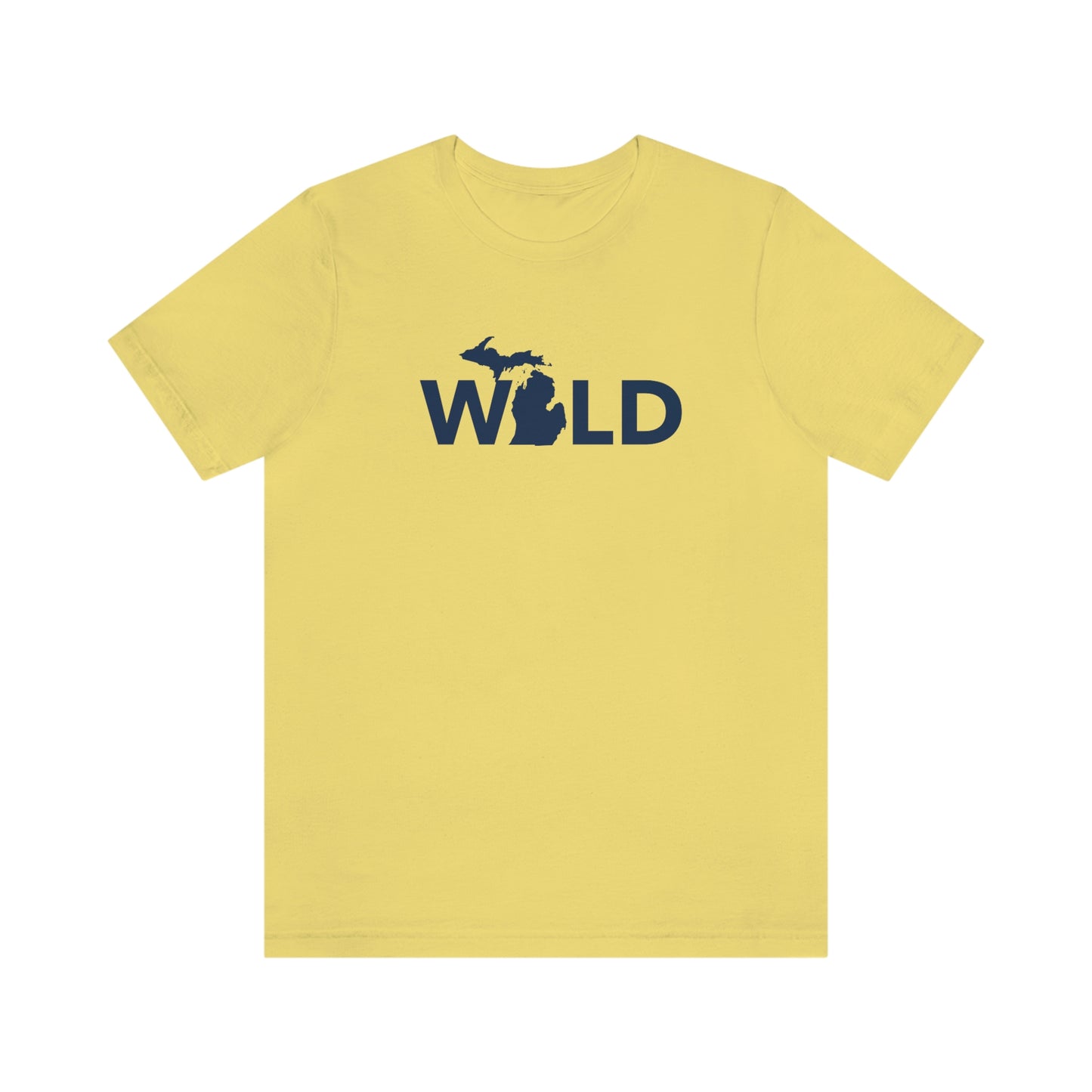 Michigan 'Wild' T-Shirt (Geometric Sans Font) | Unisex Standard Fit