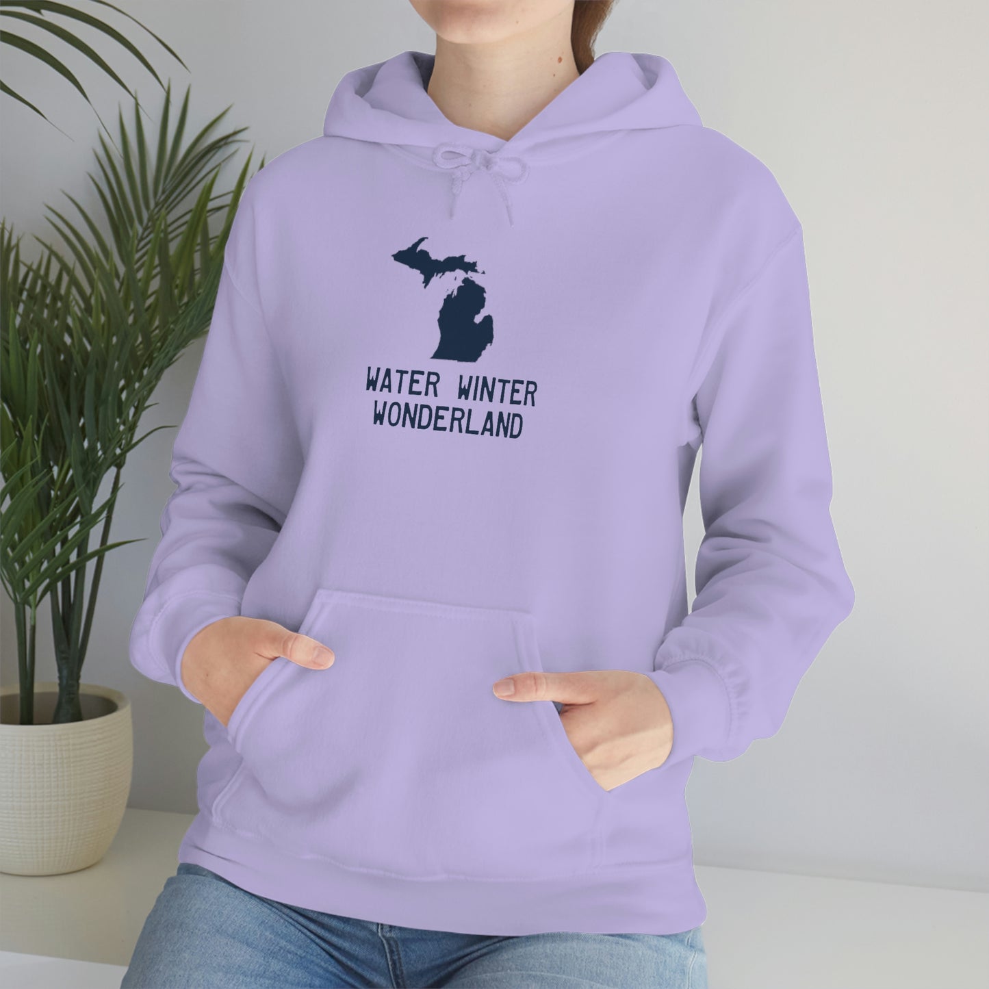 Michigan 'Water Winter Wonderland' Hoodie | Unisex Standard