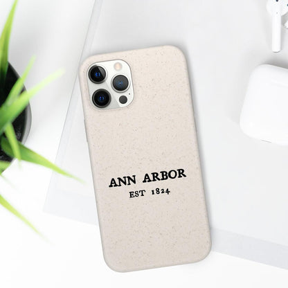 'Ann Arbor EST 1824' Phone Cases | Android & iPhone - Circumspice Michigan