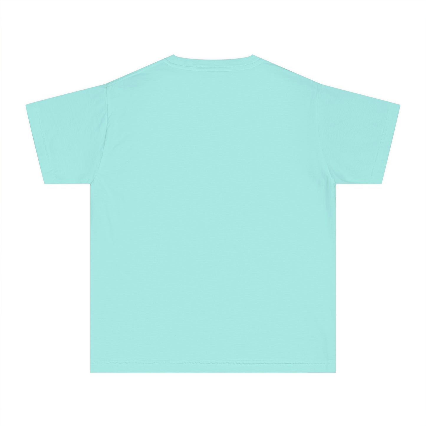 Michigan Upper Peninsula T-Shirt (w/ Green UP Outline) | Youth Garment-Dyed