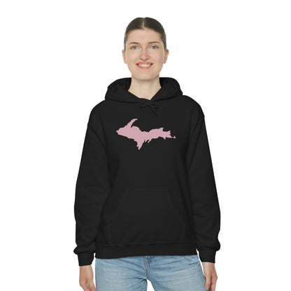 Michigan Upper Peninsula Hoodie (w/ Pink U.P. Outline) | Unisex Standard