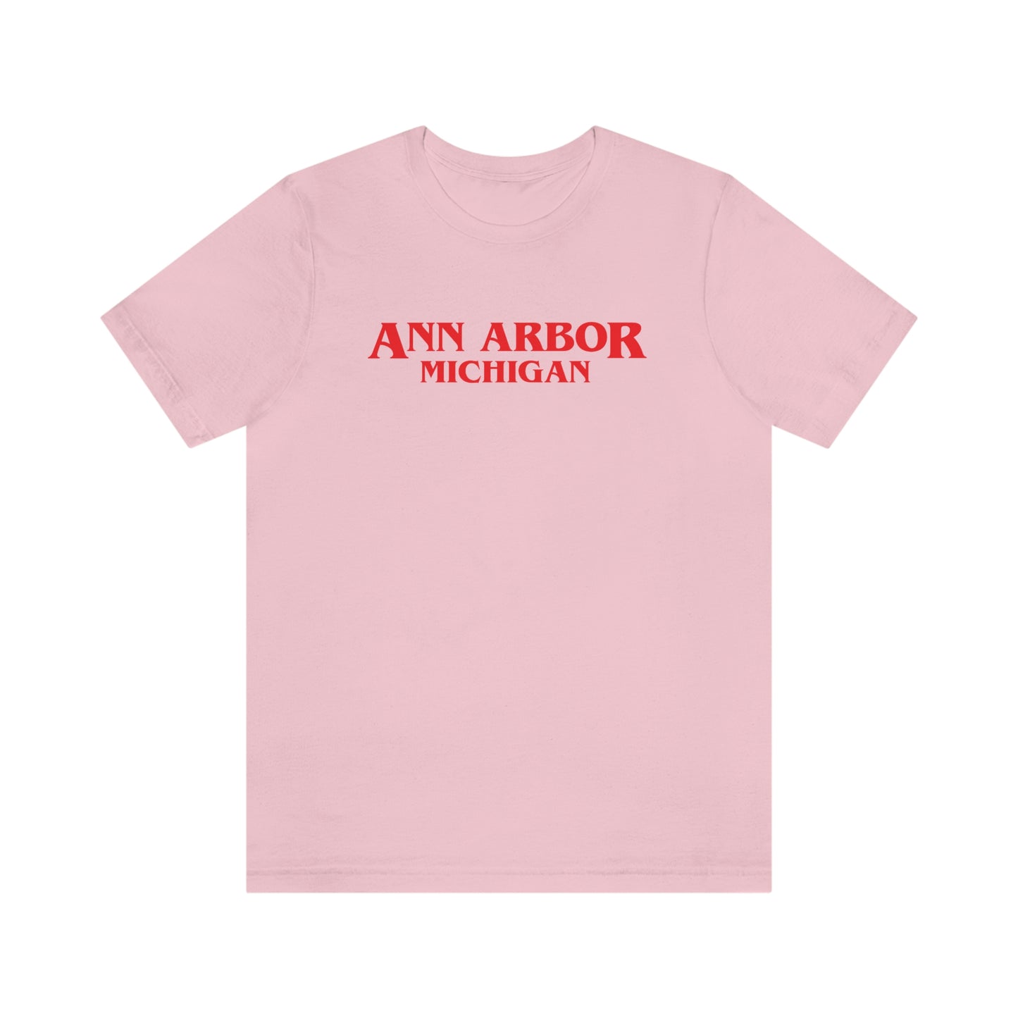 'Ann Arbor Michigan' ' T-Shirt (1980s Drama Parody) | Unisex Standard Fit