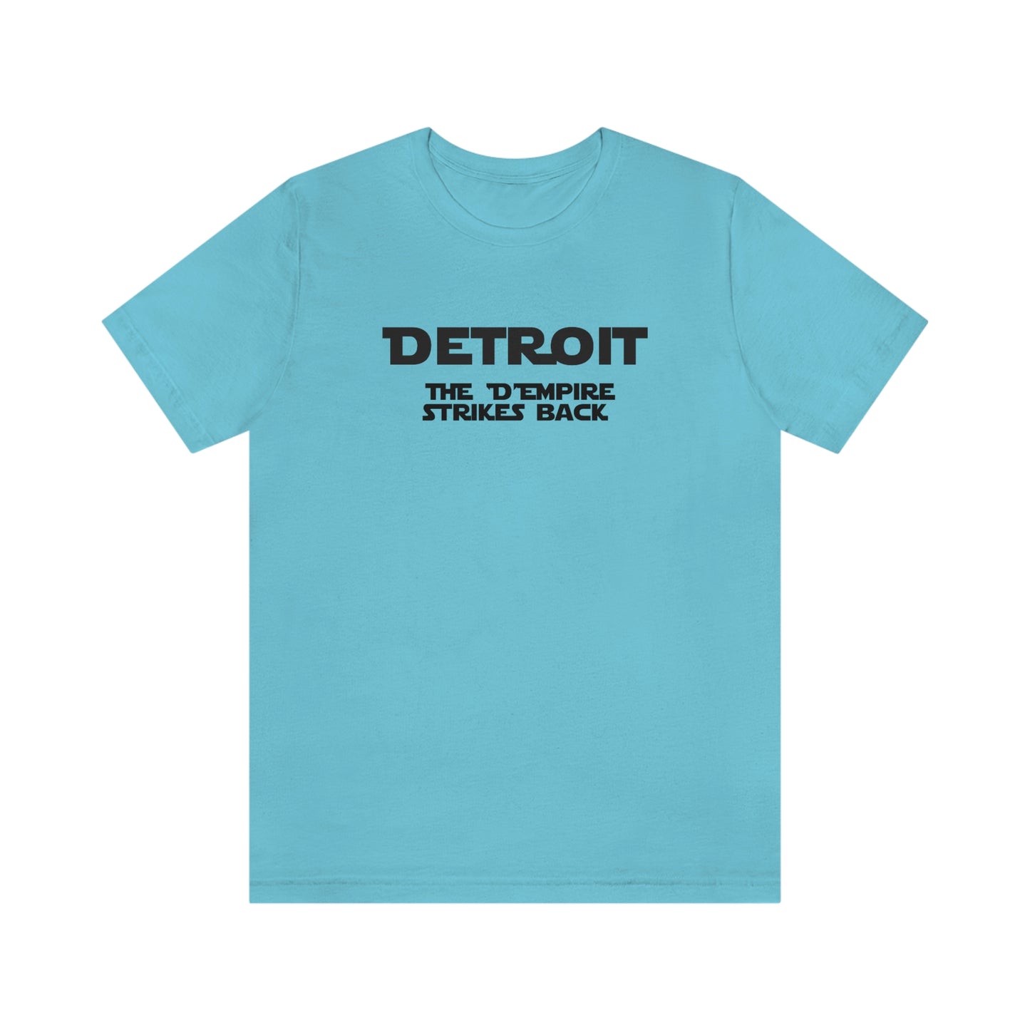 'Detroit the D'Empire Strikes Back' T-Shirt (1970s Sci-Fi Parody) | Unisex Standard Fit