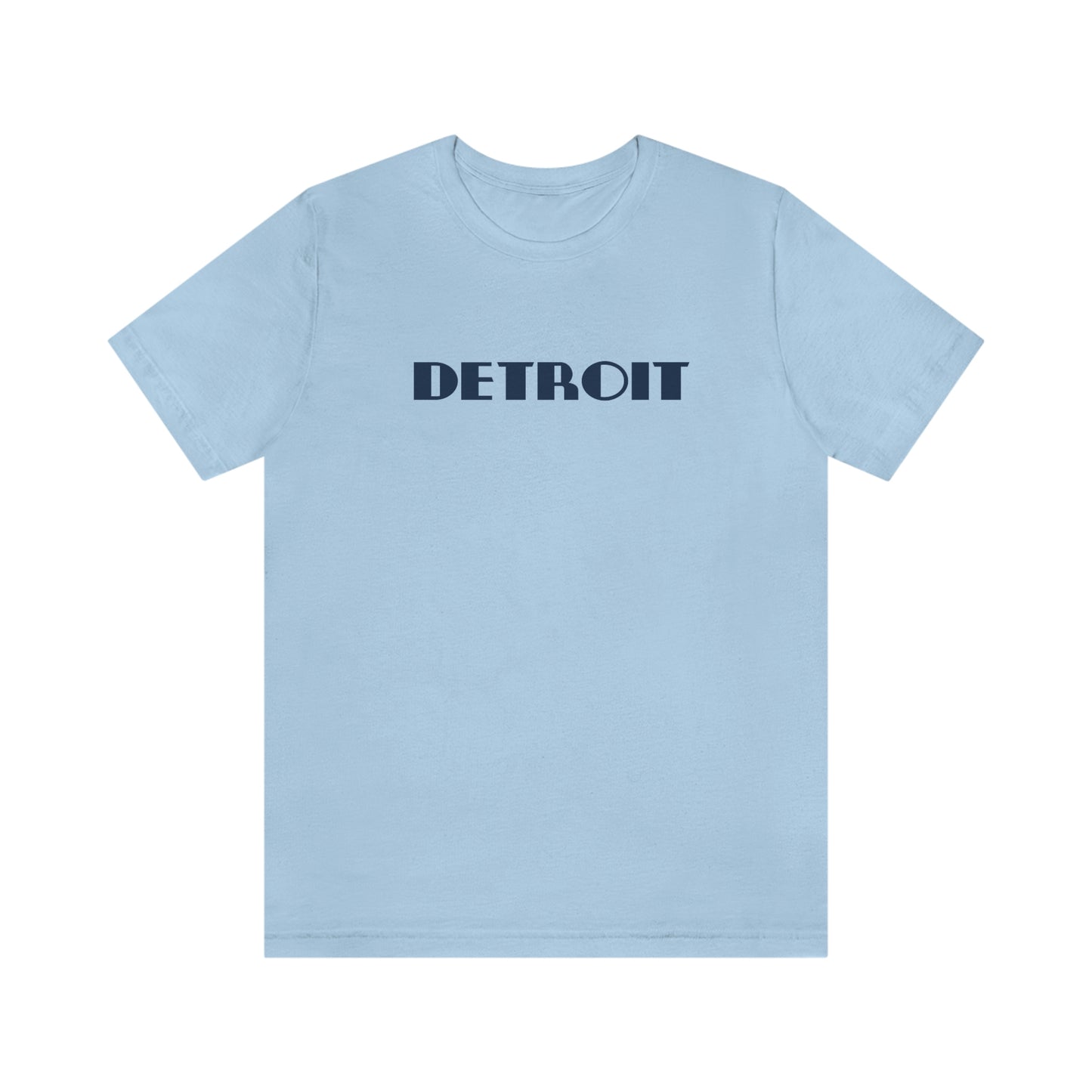 'Detroit' T-Shirt (Art Deco Font) | Unisex Standard Fit