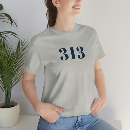 Detroit '313' T-Shirt (Didone Font) | Unisex Standard Fit