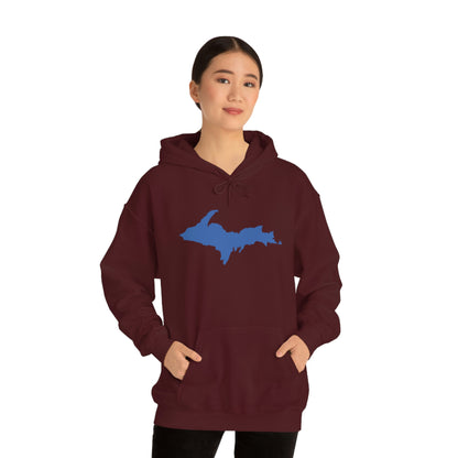 Michigan Upper Peninsula Hoodie (w/ Blue U.P. Outline) | Unisex Standard