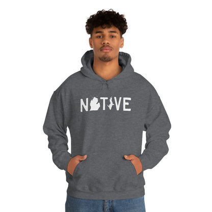 Michigan 'Native' Hoodie (Licence Plate Font) | Unisex Standard