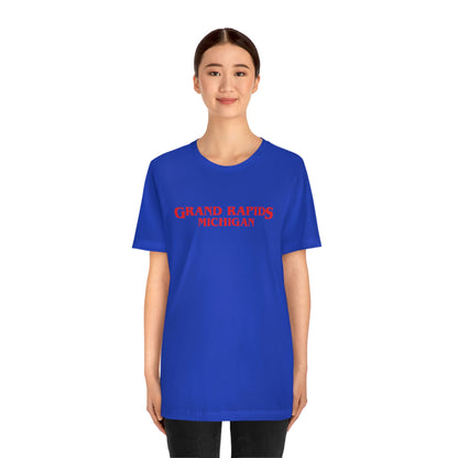 'Grand Rapids Michigan' ' T-Shirt (1980s Drama Parody) | Unisex Standard Fit