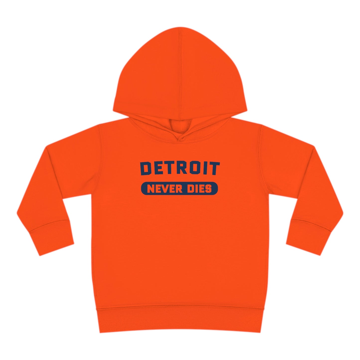 'Detroit Never Dies' Hoodie | Unisex Toddler