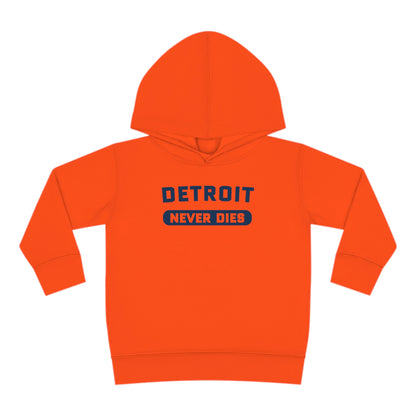 'Detroit Never Dies' Hoodie | Unisex Toddler