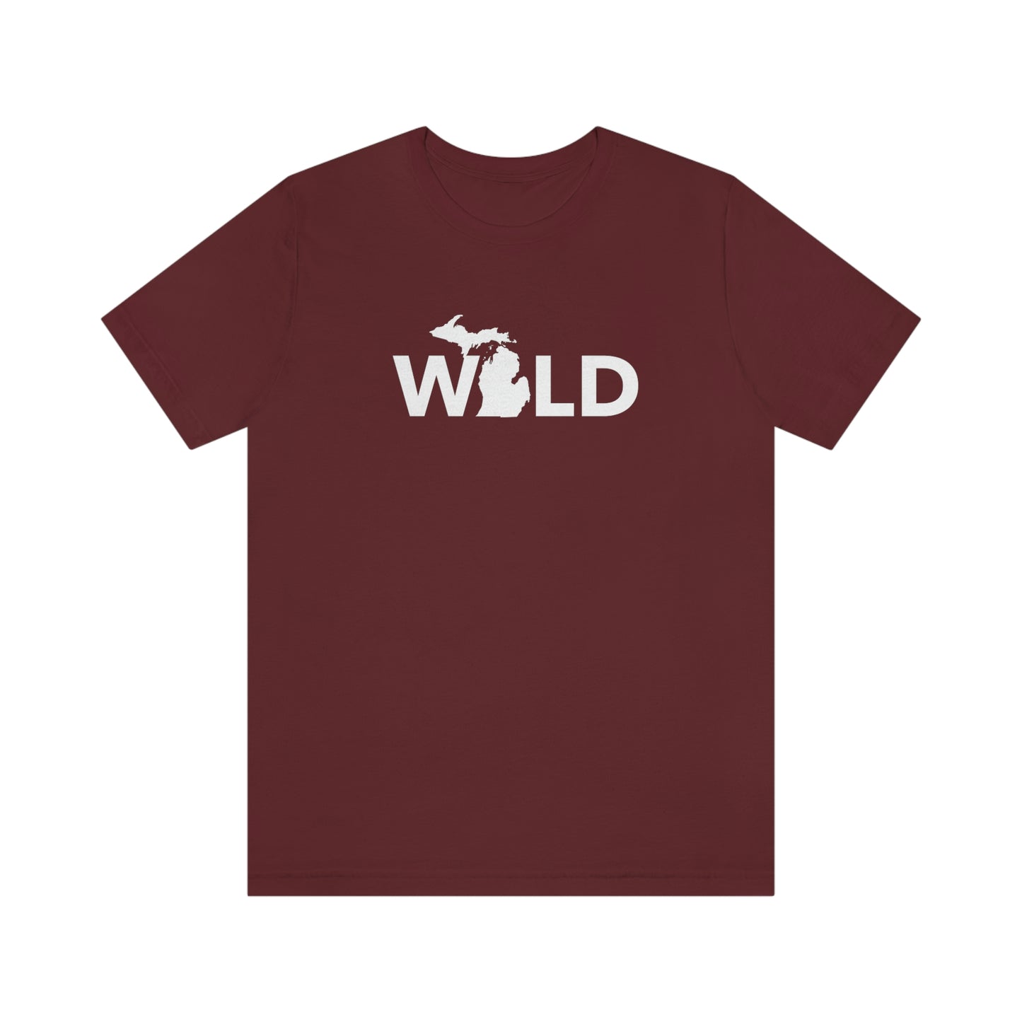 Michigan 'Wild' T-Shirt (Geometric Sans Font) | Unisex Standard Fit