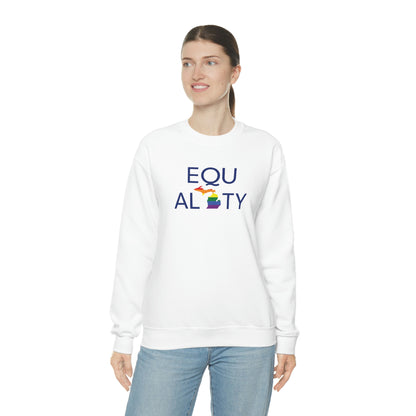 Michigan 'Equality' Sweatshirt | Unisex Standard