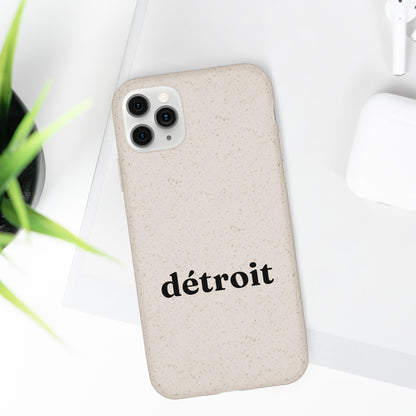 'Détroit' Phone Cases (Old Style Serif Font) | Android & iPhone