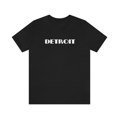 'Detroit' T-Shirt (Art Deco Font) | Unisex Standard Fit