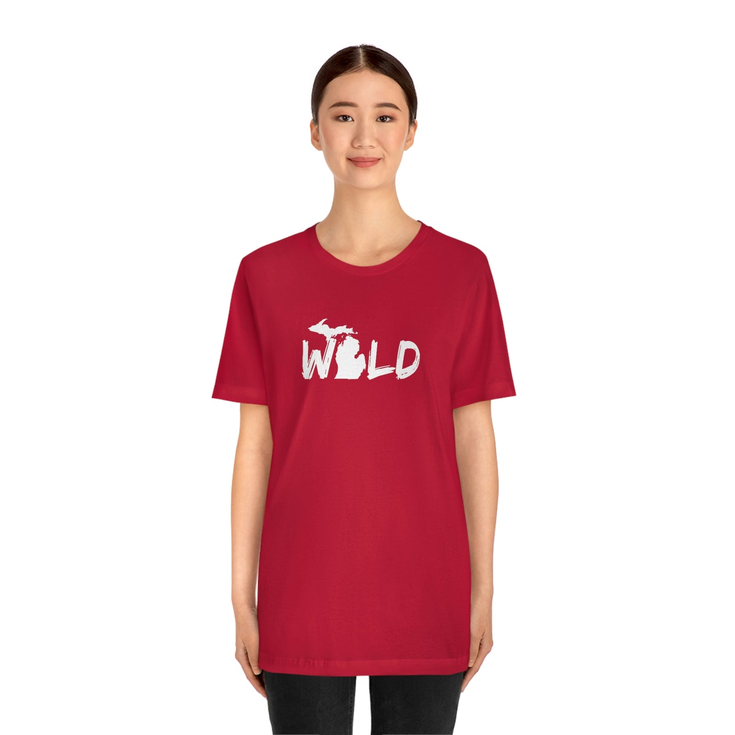 Michigan 'Wild' T-Shirt (Paintbrush Font) | Unisex Standard Fit