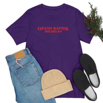 'Grand Rapids Michigan' ' T-Shirt (1980s Drama Parody) | Unisex Standard Fit