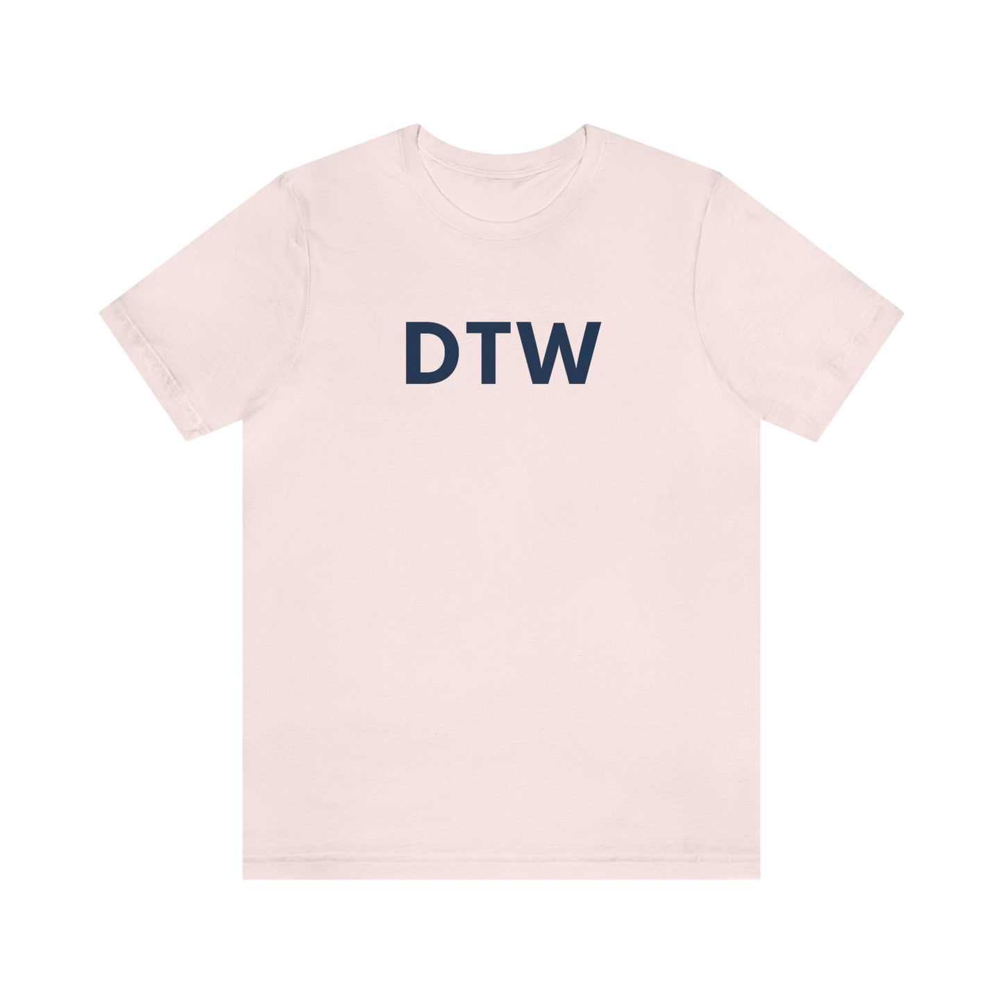 Detroit 'DTW' T-Shirt | Unisex Standard Fit