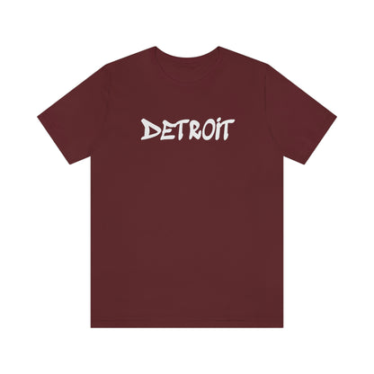 'Detroit' T-Shirt (1980s Hip Hop Font) | Unisex Standard Fit