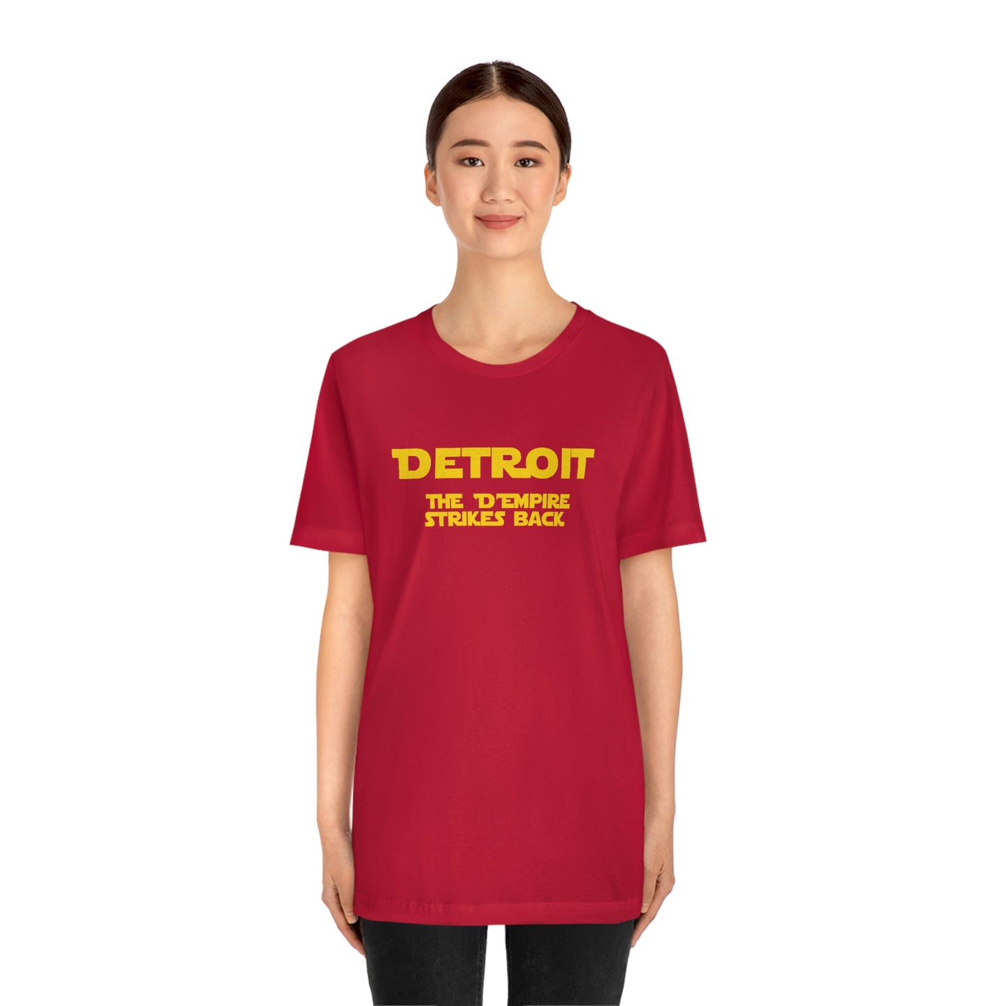 'Detroit the D'Empire Strikes Back' T-Shirt (1970s Sci-Fi Parody) | Unisex Standard Fit