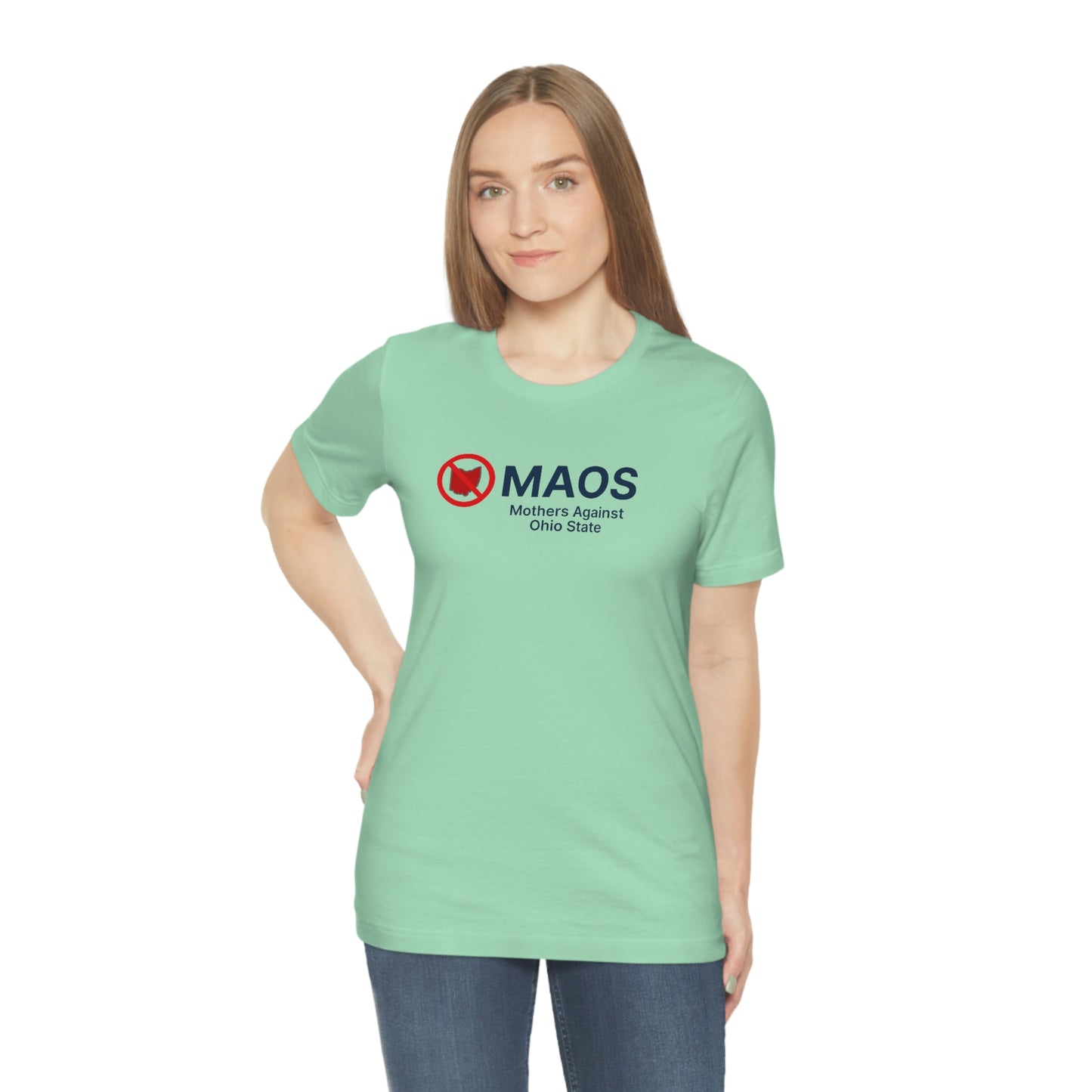 'MAOS Mothers Against Ohio State' T-Shirt | Unisex Standard Fit