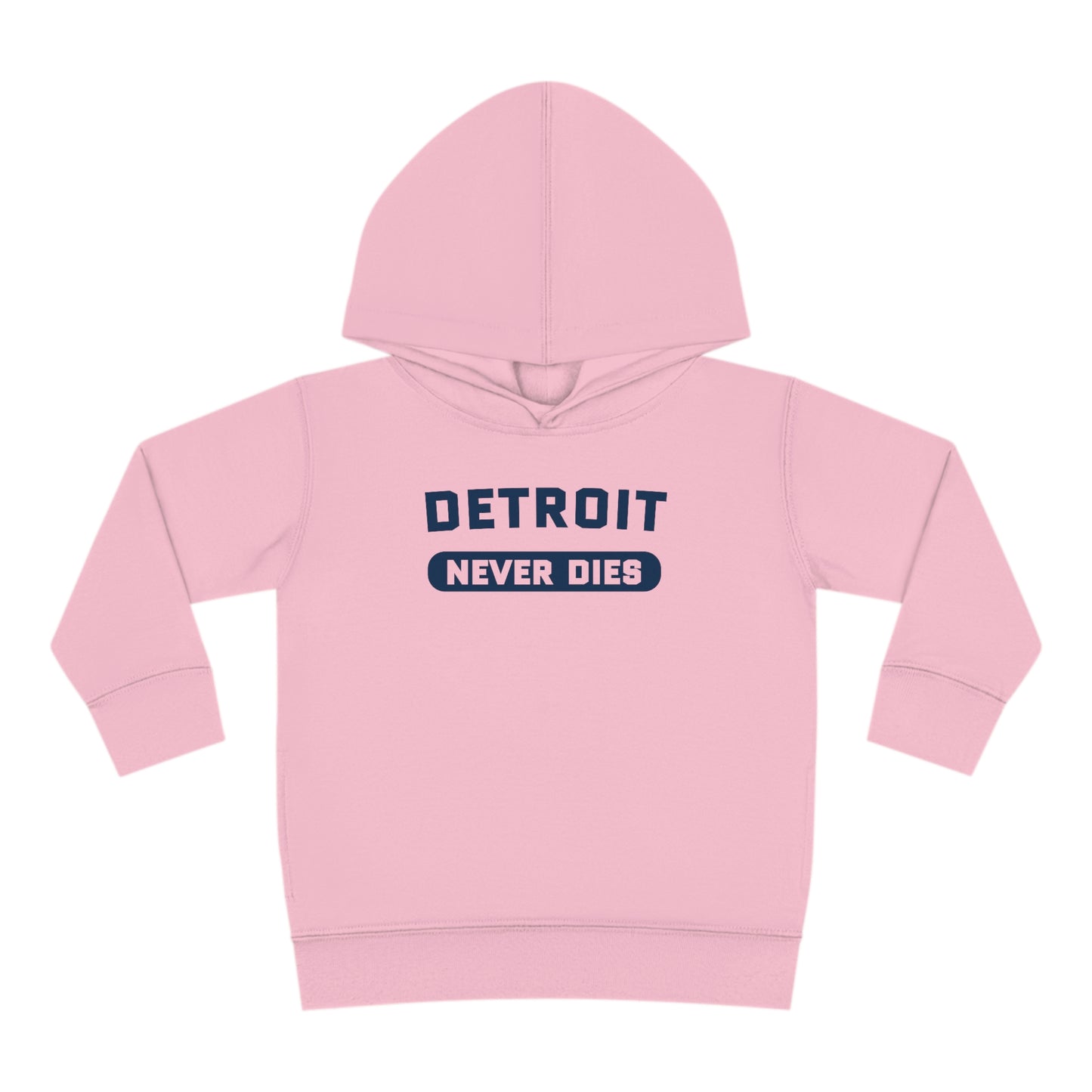 'Detroit Never Dies' Hoodie | Unisex Toddler