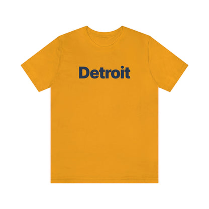 'Detroit' T-Shirt (Small SUV Parody Font) | Unisex Standard Fit