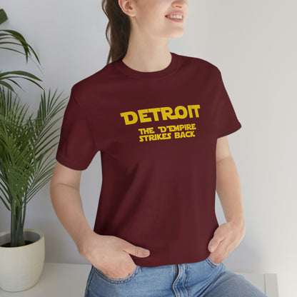 'Detroit the D'Empire Strikes Back' T-Shirt (1970s Sci-Fi Parody) | Unisex Standard Fit