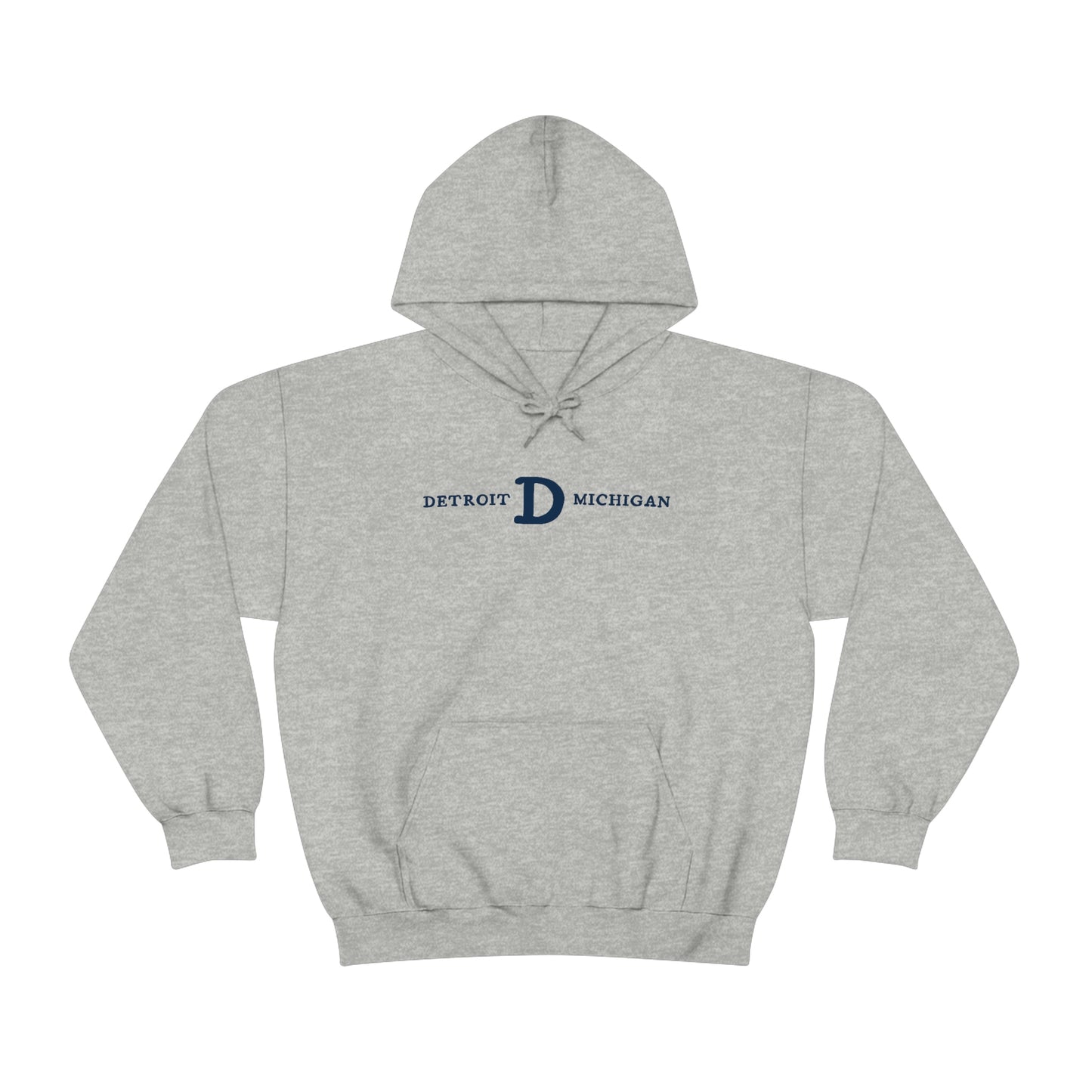 'Detroit Michigan' Hoodie (w/ Old French D) | Unisex Standard