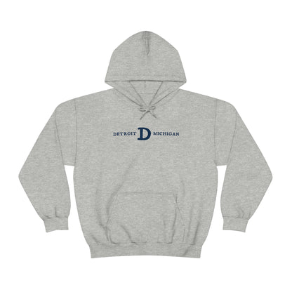 'Detroit Michigan' Hoodie (w/ Old French D) | Unisex Standard