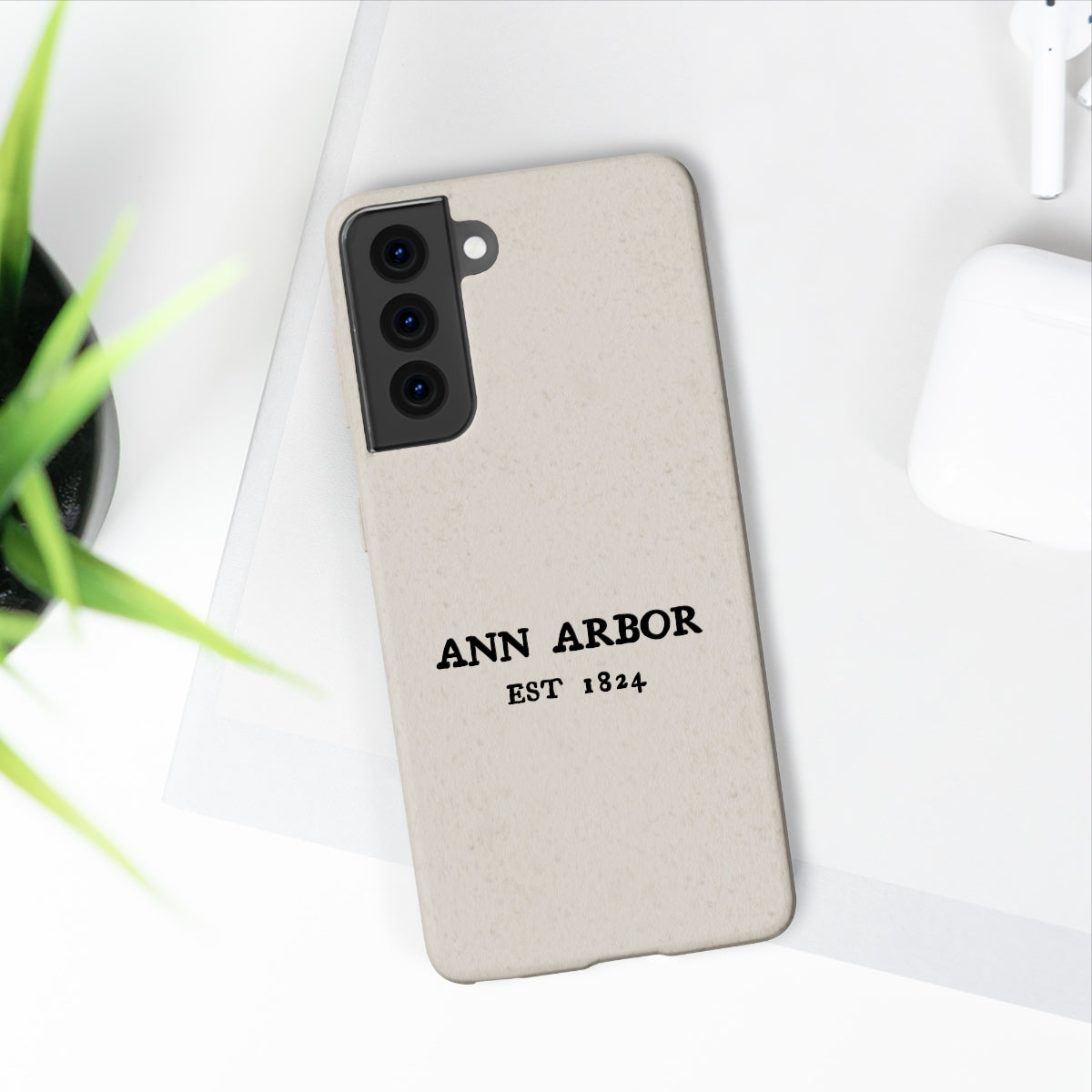 'Ann Arbor EST 1824' Phone Cases | Android & iPhone