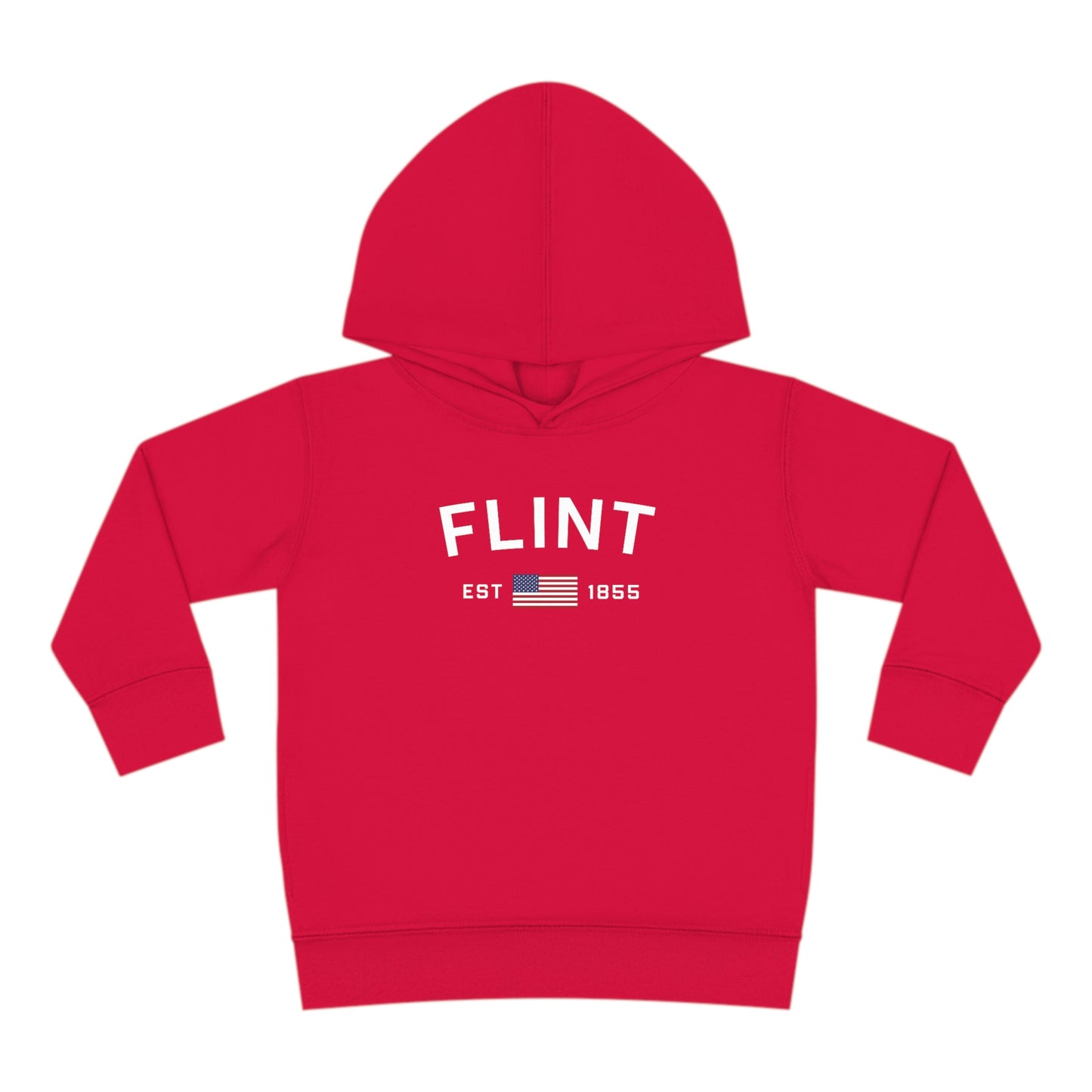 'Flint EST 1855' Hoodie (Whimsical Sans Font) | Unisex Toddler