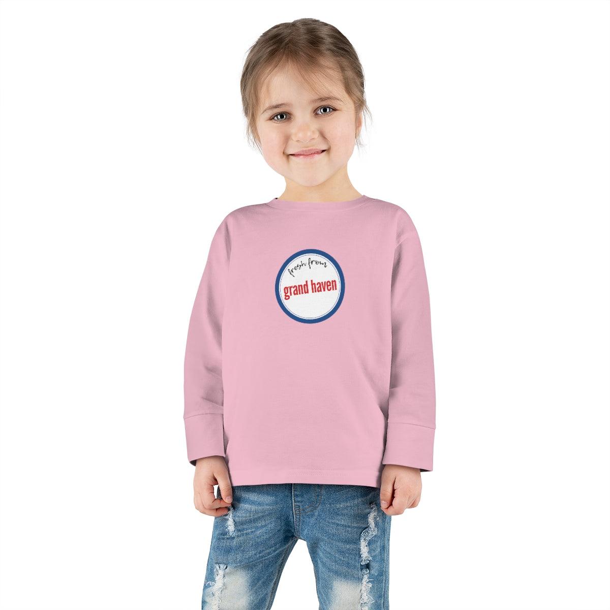 'Fresh From Grand Haven' Parody T-Shirt | Toddler Long Sleeve - Circumspice Michigan