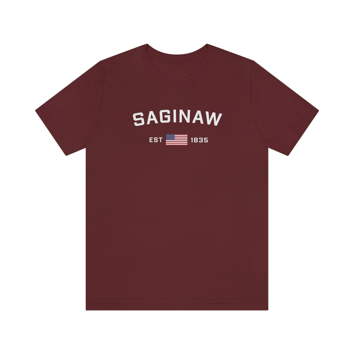 'Saginaw EST 1835' T-Shirt | Unisex Standard Fit