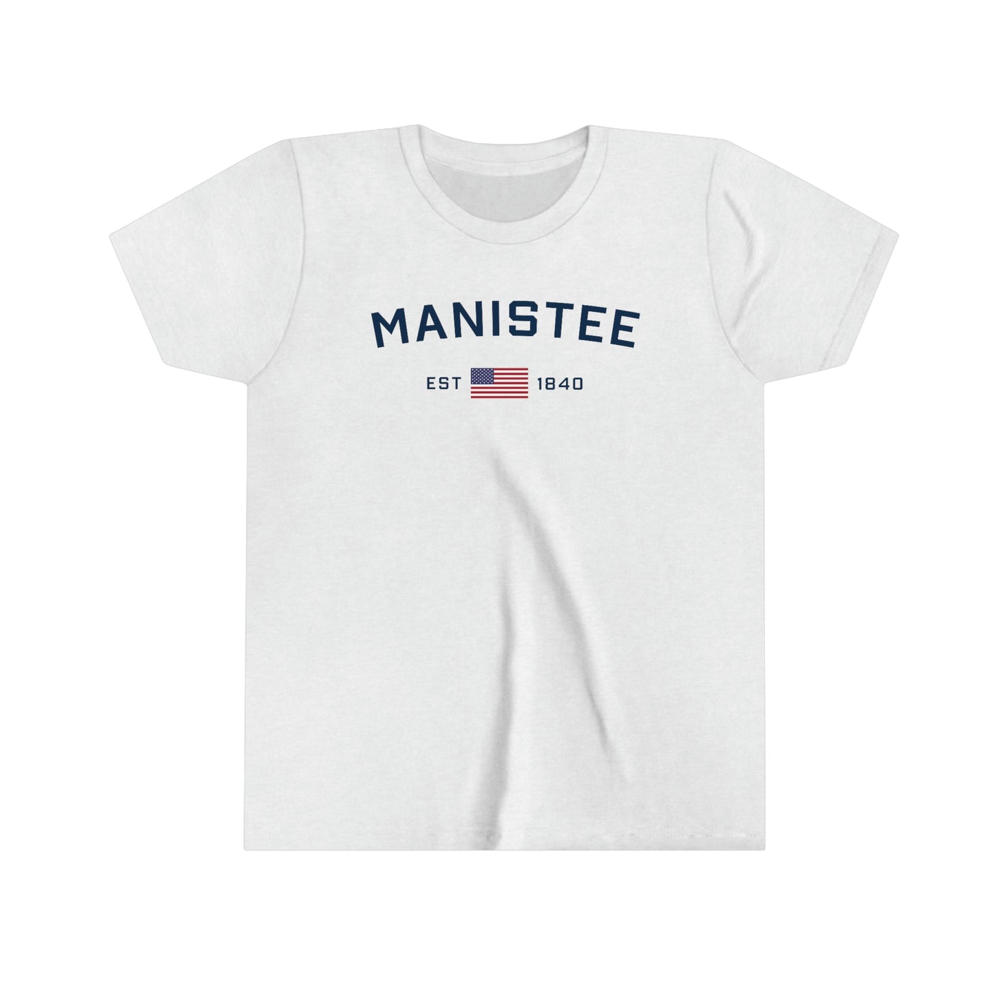 'Manistee EST 1840' T-Shirt | Youth Short Sleeve