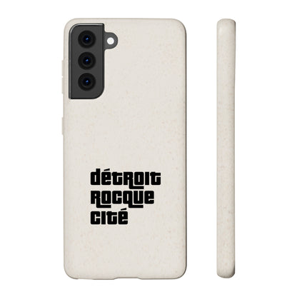 'Détroit Rocque Cité' Phone Cases (1970s Font) | Android & iPhone