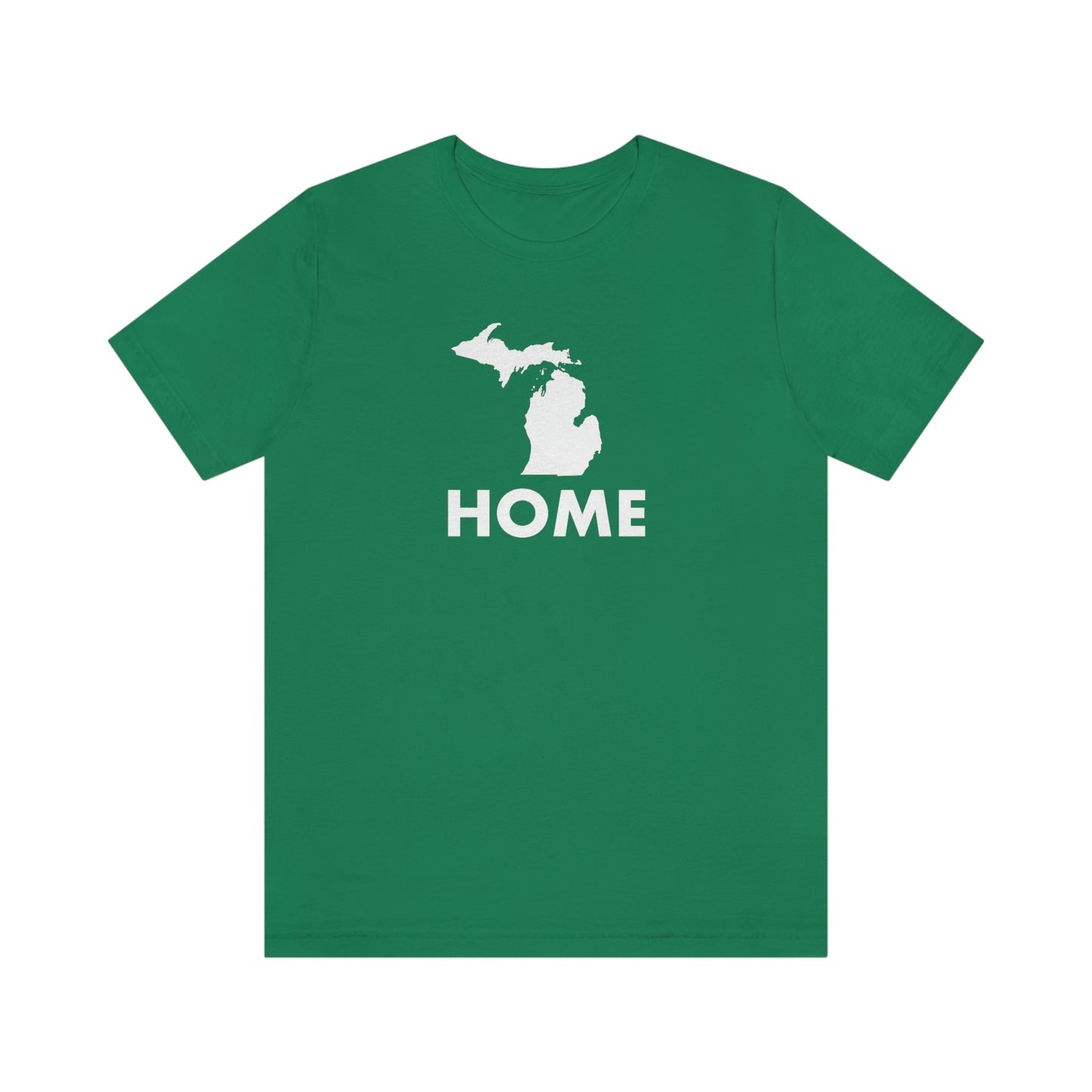 Michigan 'Home' T-Shirt (Geometric Sans Font) | Unisex Standard Fit