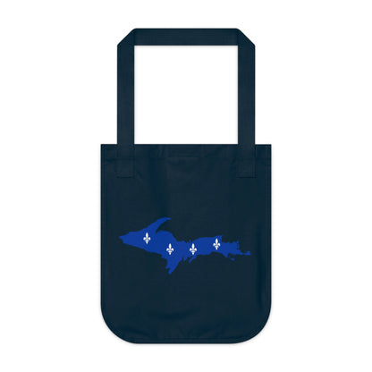 Michigan Upper Peninsula Heavy Tote Bag (w/ UP Quebec Flag Outline)