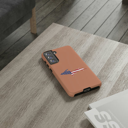 Michigan Upper Peninsula Tough Phone Case (Copper Patriot Edition) | Samsung & Pixel Android