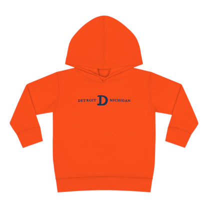 'Detroit Michigan' Hoodie (w/ Old French D) | Unisex Toddler