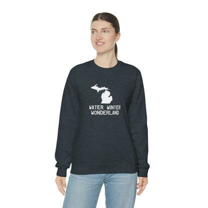 Michigan 'Water Winter Wonderland' Sweatshirt | Unisex Standard