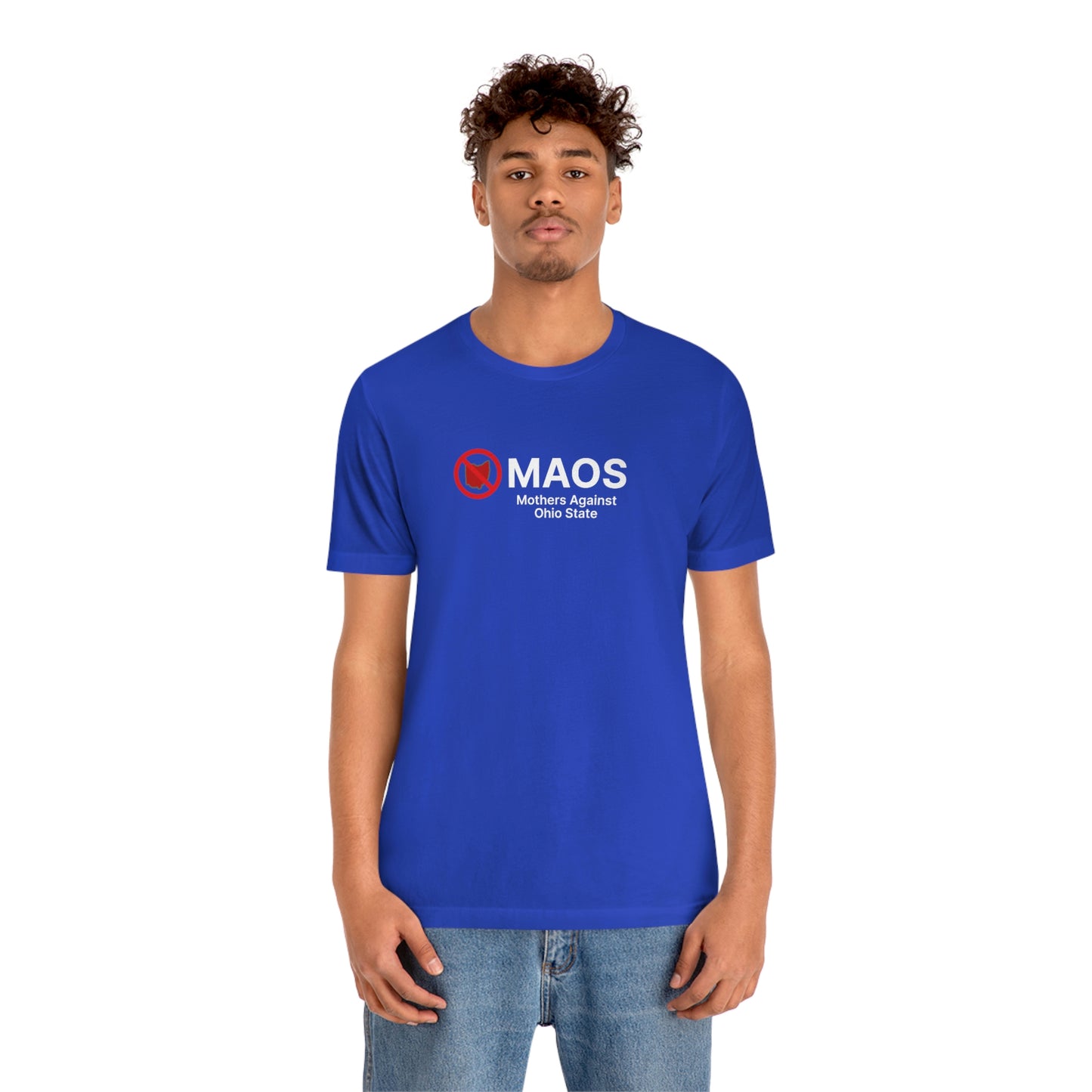 'MAOS Mothers Against Ohio State' T-Shirt | Unisex Standard Fit