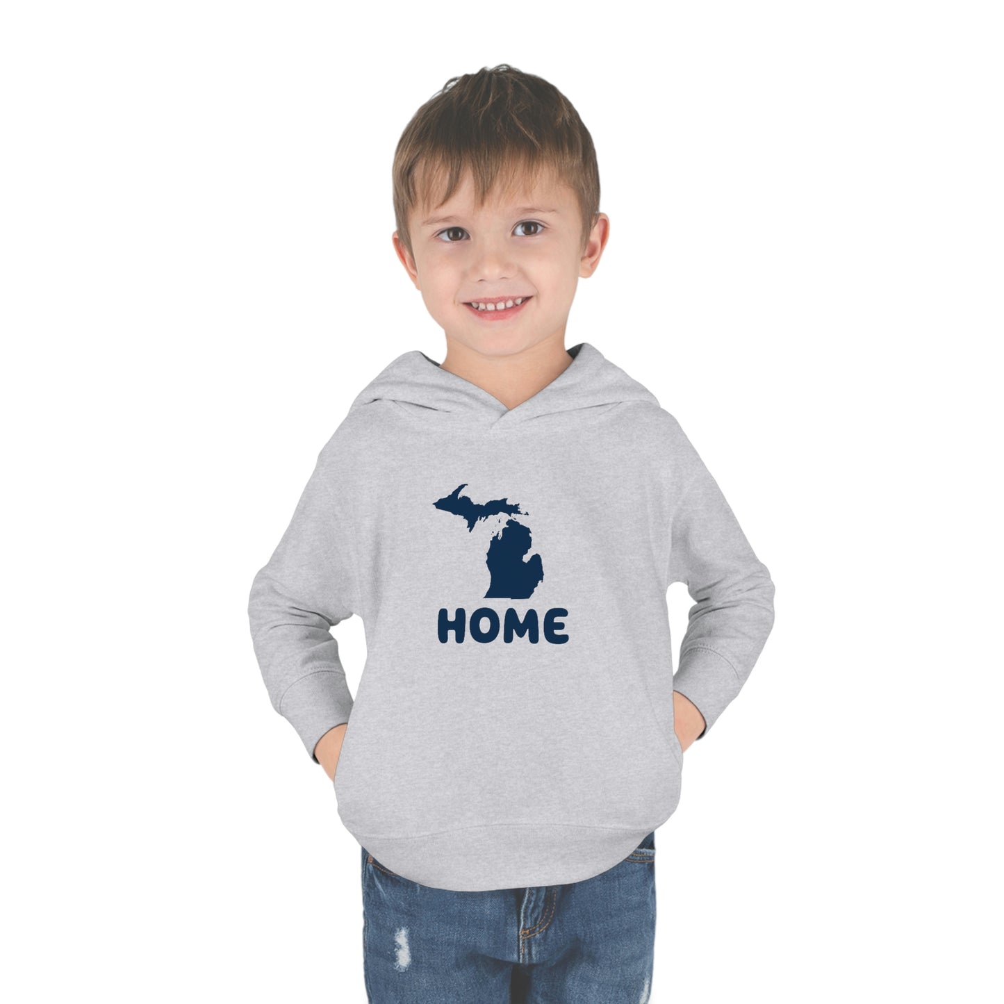 Michigan 'Home' Hoodie (Rounded Children's Font) | Unisex Toddler