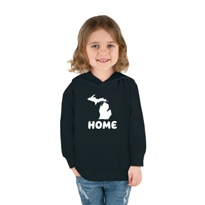 Michigan 'Home' Hoodie (Rounded Children's Font) | Unisex Toddler